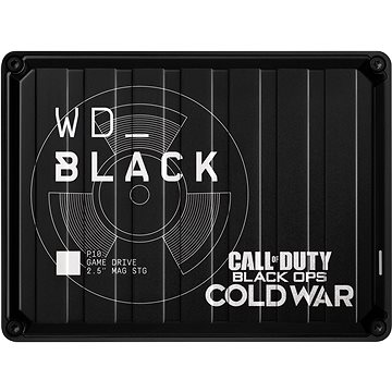 Obrázok Western Digital Black P10 Game Drive 2TB Cold War (WDBAZC0020BBK-WESN) čierny