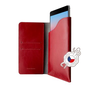 Obrázok Kožené puzdro FIXED Pocket Book pre Apple iPhone 6 Plus/6S Plus/7 Plus/8 Plus/XS Max, červené