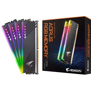 Obrázok GIGABYTE AORUS 16GB KIT DDR4 3600MHz CL18 RGB + Demo moduly (GP-AR36C18S8K2HU416RD)