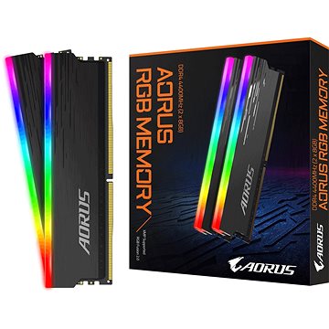 Obrázok DIMM DDR4 16GB 4400MHz (2x8GB kit) GIGABYTE AORUS RGB MEMORY GP-ARS16G44