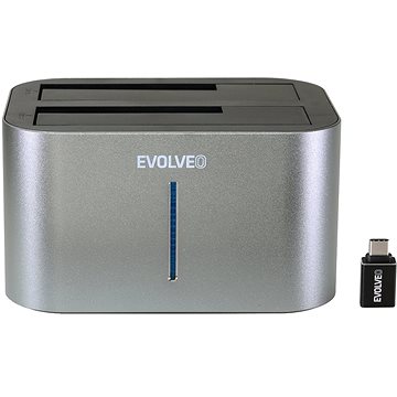 Obrázok EVOLVEO Dion 2, 10Gb/s, dokovací stanice, USB 3.1 A + redukce USB A/USB C DION2