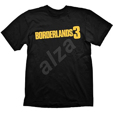 Obrázok Gaya Entertainment Tričko Borderlands 3 - Logo, farba černá, veľkosť S