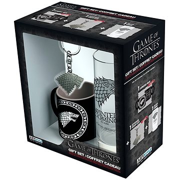 Obrázok ABYstyle Dárková sada Game of Thrones - Starkové 110ml