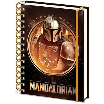 Obrázok Star Wars – Manadalorian: Bounty Hunter – zápisník s krúžkovou väzbou (5051265730527)