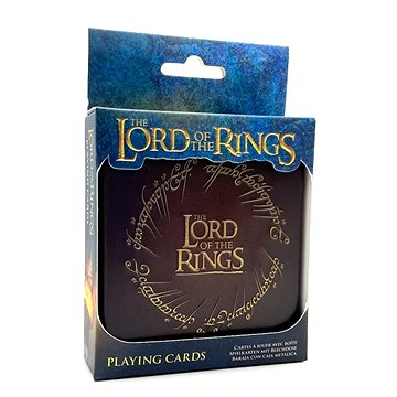 Obrázok Lord Of The Rings – One Ring – hracie karty (5055964744625)