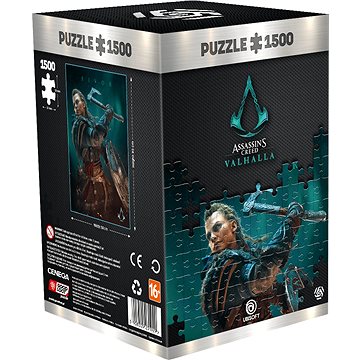 Obrázok Puzzle Assassin s Creed Valhalla: Eivor female, 1500 dílků