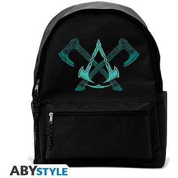 Obrázok ABYstyle Batoh Assassin s Creed Valhalla - Axes and Crest, farba černá 18ml