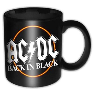 Obrázok Rock Off AC/DC Boxed Standard Mug Back in Black Circle