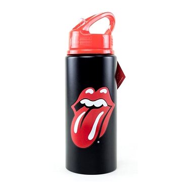 Obrázok The Rolling Stones – Logo – hliníková fľaša na pitie (5028486393367)