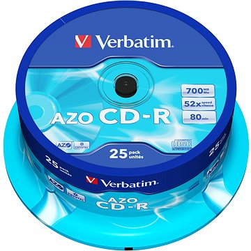 Obrázok Verbatim | CD médium VERBATIM 700MB 52x 25cake