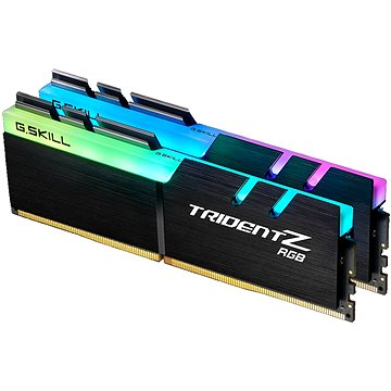 Obrázok G.SKILL 16GB KIT DDR4 SDRAM 3200MHz CL14 Trident Z RGB (F4-3200C14D-16GTZR)