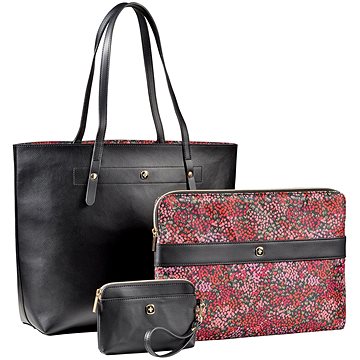 Obrázok Wenger Marie Sol Notebook Bag 14,1 Black Floral, 604807