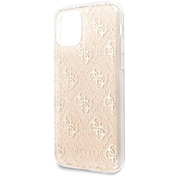 Obrázok Guess 4G Glitter pro iPhone 11 (GUHCN61PCU4GLGO) zlatý