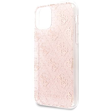 Obrázok Guess 4G Glitter pro iPhone 11 (GUHCN61PCU4GLPI) ružový