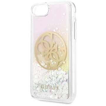 Obrázok Guess Glitter Circle Zadný Kryt pre iPhone 7/8 (3700740471593)