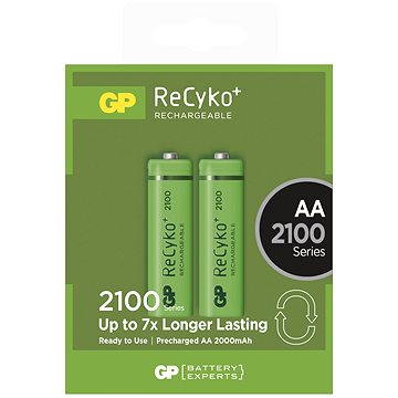 Obrázok GP Recyko HR6 (AA) 2100mAh 2ks (1032212070)