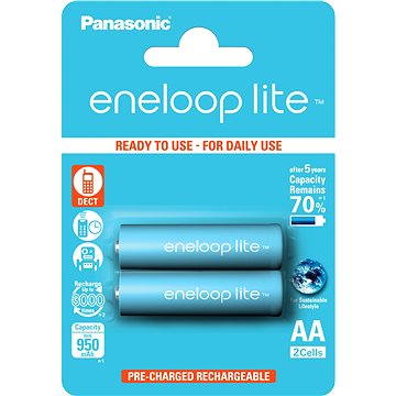 Obrázok Panasonic eneloop lite AA 950 mAh 2 ks (HR-3UQ-2BP)