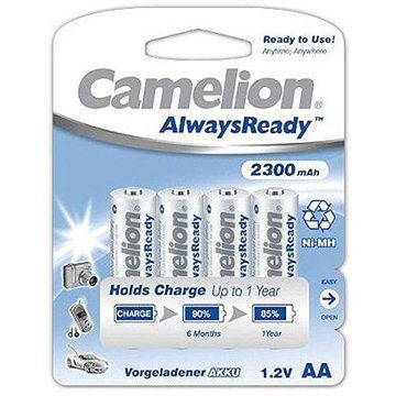 Obrázok Camelion AA tužkové NiMH 2300 mAh 4 ks Always Ready