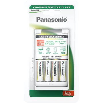 Obrázok Panasonic BQ-CC55 + Panasonic AA 1900mAh 4ks (K-KJ55MGD40E)