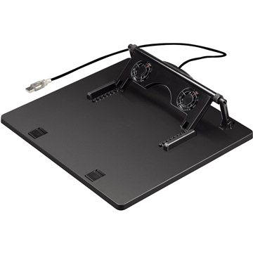 Obrázok Hama 39796 USB notebook stojan s dvoma ventilátormi