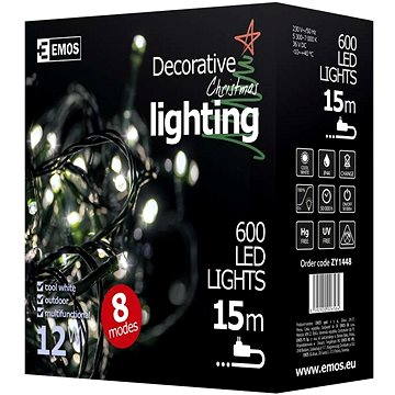 Obrázok Emos 600 LED Xmas CLASSIC MF (8592920026564)