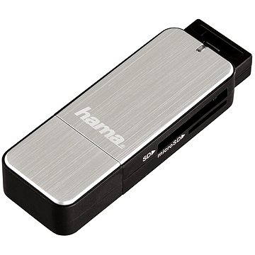 Obrázok Hama USB 3.0 strieborná (123900)