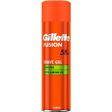 Obrázok GILLETTE Fusion HydraGel Sensitive Shave Gel Gél na holenie 200ml