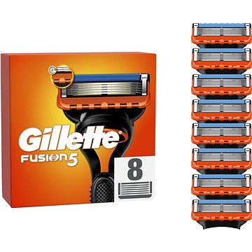 Obrázok Gillette Fusion 8 ks