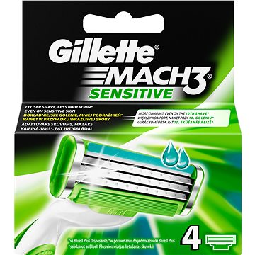 Obrázok Gillette Mach3 sensitive 4ks