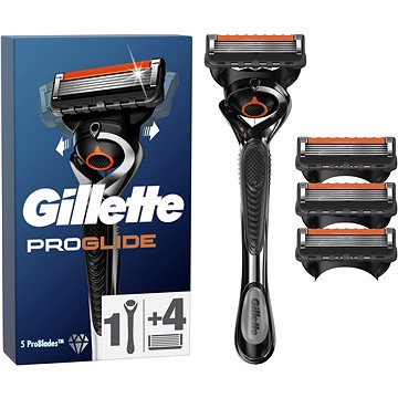 Obrázok Gillette ProGlide Flexball strojek + hlavice 3ks