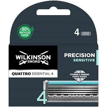 Obrázok Wilkinson Sword Quattro Titanium Sensitive 4 kusy