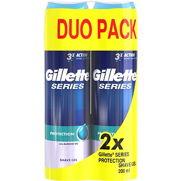 Obrázok GILLETTE Series Gél Extra Protection 2 × 200 ml (7702018442409)