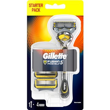 Obrázok GILLETTE Fusion Proshield strojček + hlavice 4 ks (7702018428151)