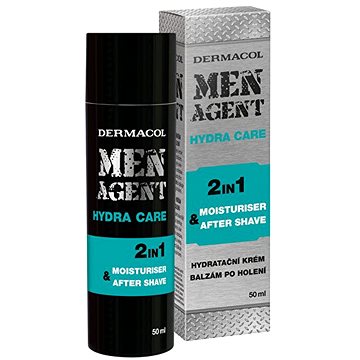 Obrázok Dermacol Men Agent Hydra Care hydratačný balzam po holení 2v1  50 ml