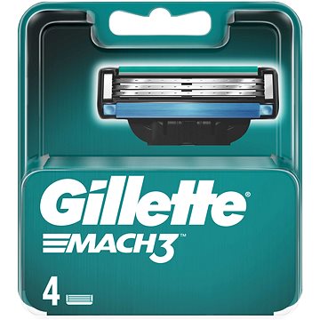 Obrázok GILLETTE MACH3 hlavice na žiletky