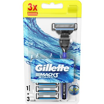 Obrázok GILLETTE Mach3 Start + 4 ks hlavice (7702018464005)