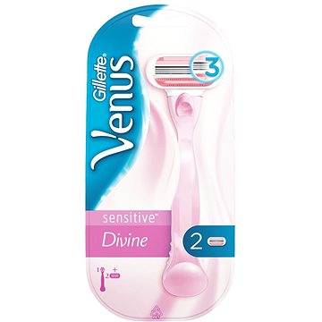 Obrázok GILLETTE Venus Sensitive Divine strojek + hlavice 2 ks (7702018495108)