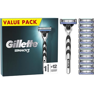 Obrázok GILLETTE Mach3 + 11 náhradních hlavic 