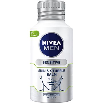 Obrázok Nivea Men Sensitive Skin & Stubble 125 ml upokojujúci balzam na citlivú pleť a strnisko pre mužov