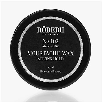 Obrázok Noberu Amber-Lime Strong Hold vosk na fúzy 25 ml