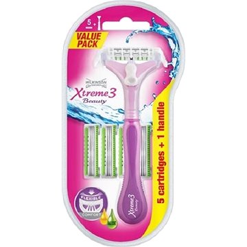 Obrázok WILKINSON Xtreme3 Beauty Hybrid + hlavice 5 ks (4027800412730)