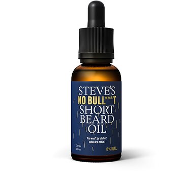 Obrázok Steve´s No Bull***t Short Beard Oil 30 ml olej na fúzy pre mužov