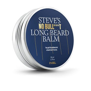 Obrázok Steve´s No Bull***t Long Beard Balm 50 ml vosk na fúzy pre mužov