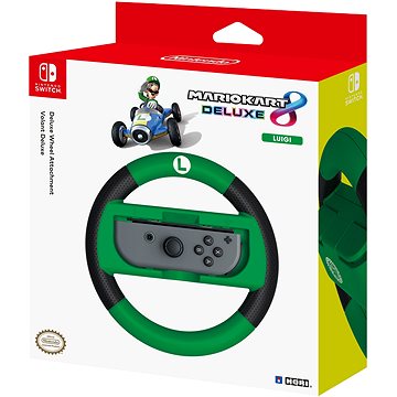 Obrázok Hori Joy-Con Wheel Deluxe - Luigi - Nintendo Switch (873124006537)