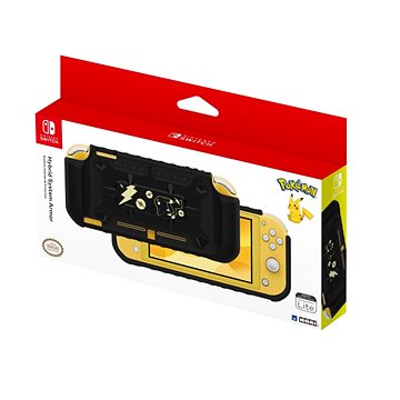 Obrázok Hori Hybrid System Armor Pikachu Black Gold - Nintendo Switch Lite (810050910088)