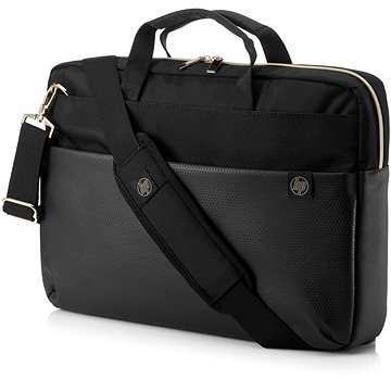 Obrázok HP Pavilion Accent Briefcase Black/Gold 15,6 (4QF94AA#ABB)