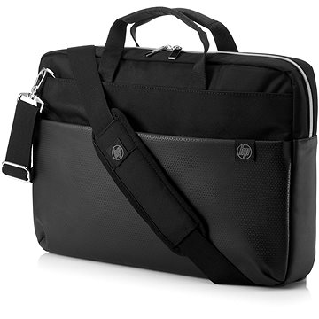 Obrázok HP Pavilion Accent Briefcase Black/Silver 15,6 (4QF95AA#ABB)