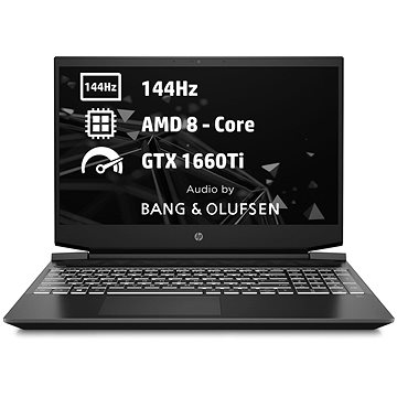 Obrázok HP Pavilion Gaming 15-ec1006nc (1X2D4EA#BCM) čierny