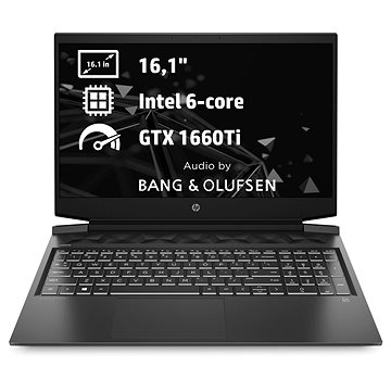 Obrázok HP Pavil Gaming 16-a0003nc i7-10750H/16/1+256/W10 1X2J2EA#BCM