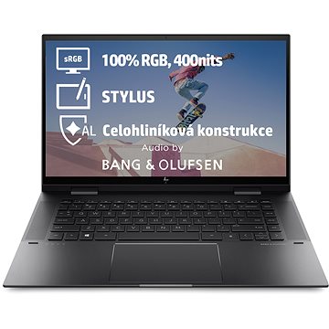 Obrázok HP ENVY X360 15-ED1003NC 15,6 FHD TOUCH I7/16GB/1TB/MX450-2GB BLACK 31C88EA